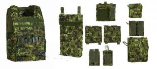 Cadpat Plate Carrier Combo Tactical Vest